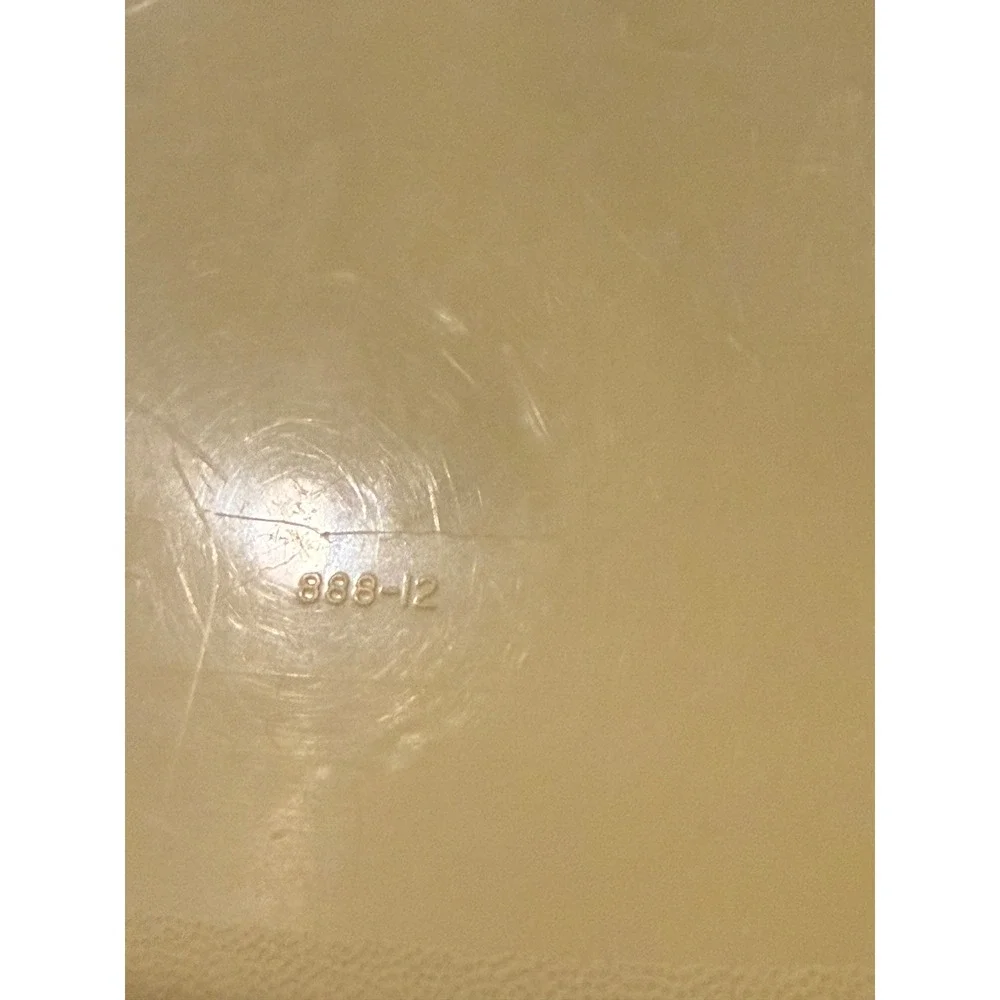 Tupperware Harvest Gold Yellow Square Microwave Steamer Base‎ 888-12 Vintage